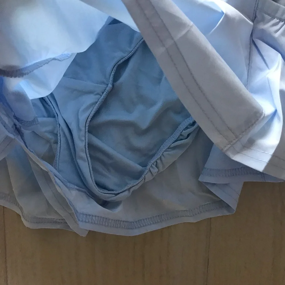 FREE PEOPLE MOVEMENT Get Your Flirt On Short baseline blue - Picture 6 of 8